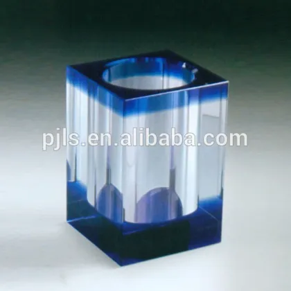 crystal brush holder,Rotate Pen Stand,crystal pen holder