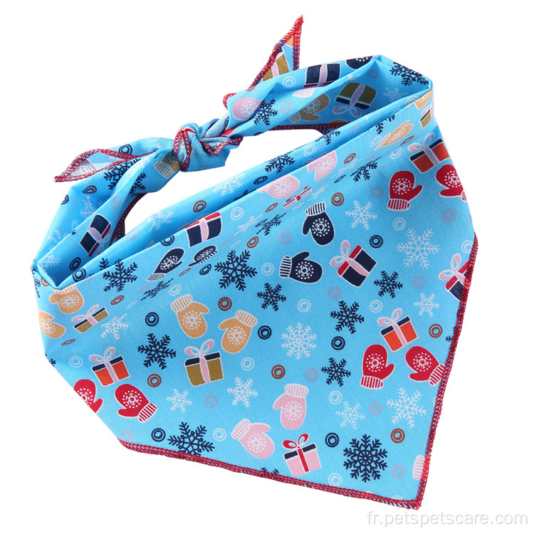 vente en gros bandana pour animaux de compagnie en coton multi style mignon à la mode