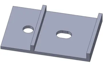 Solar aluminum side bracket-2