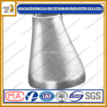 Best sale high purity Gr1 Eccentric reducer