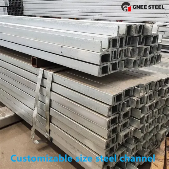 Galvanized Steel Pipe Construction Pipe Hollow Section Pipe for Steel Fence Post
