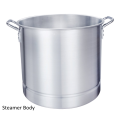 Aluminum tamale steamer pot set with removable rack