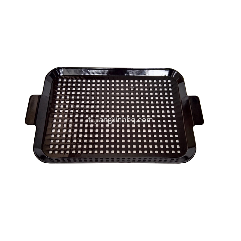 Grill topper grilling pans para sa mga gulay ng karne