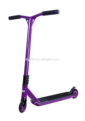Alibaba Supplier Light Weight Extreme Performance Purple High End Complete Stunt Scooter