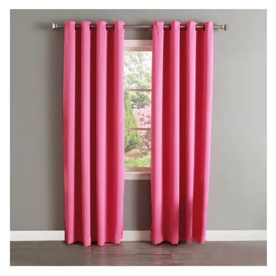 Hot Sale Blackout Curtain Design - 100% Polyester Fabric Shower Curtain for Living Room