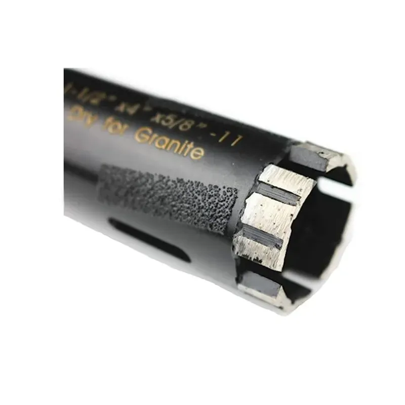 Dry Diamond Core Drill Bit for Granite Engineered Stone