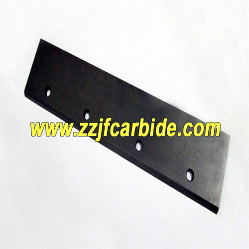 Cemented Carbide Straight Blades Tungsten Carbide Scrap Choppers Knives for Metal Processing Manufactory