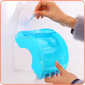 J428 Sucker Waterproof bathroom tissue boxes toilet paper rack