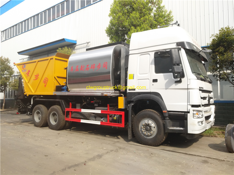 Synchronous Sealer Gravel Truck 4