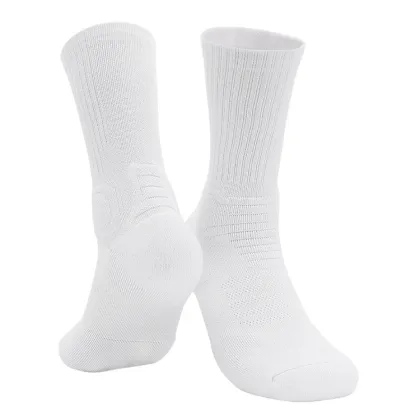 High-top Thin Compression Cycling Socks for Basketball and Cycling