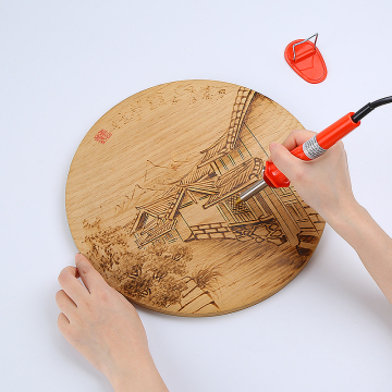 Professional Pyrography Kit: Adjustable Temperature Wood Burning Pen & Burner for DIY Pyrography Projects
