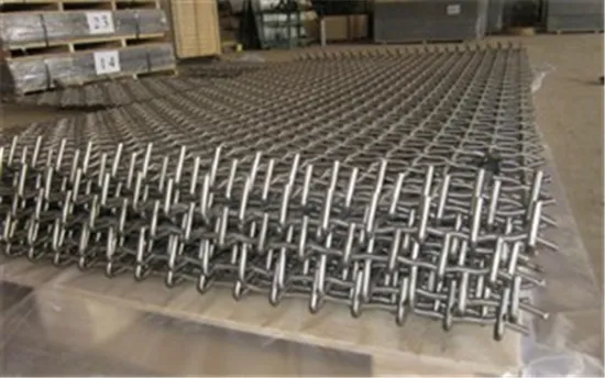 square decorative crimped wire mesh