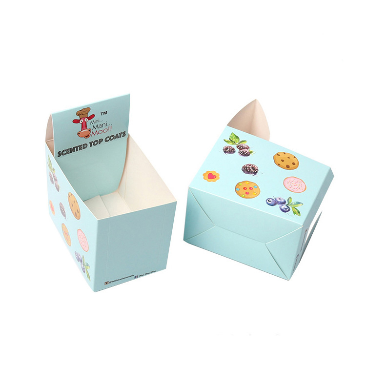 Small Art Paper Display Perforated Gift Box