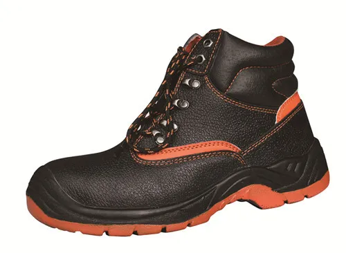 Dual Density Protective Shoes Safety Shoes With Steel Midsole And Toe 