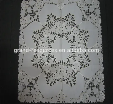 Elegant wedding table linens