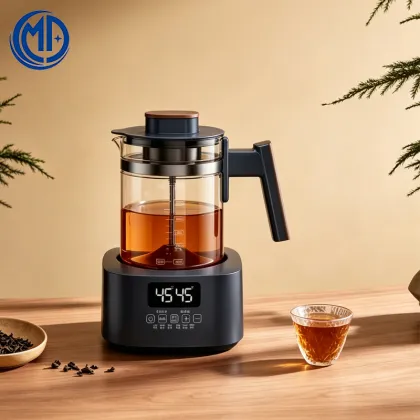 Health Tea Brewer Glass Kettle Precise Temp