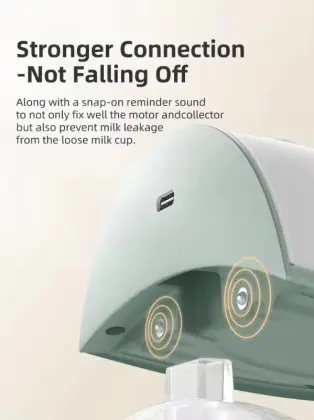 Comfortable electric breast pump