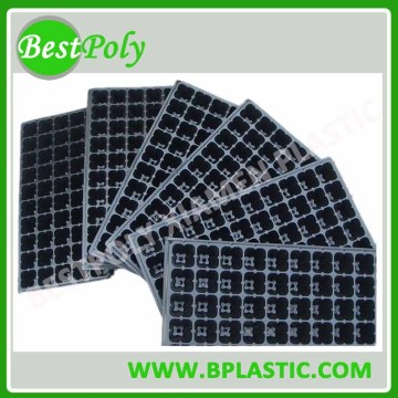 72,105,128,200,288 holes plastic seed tray nursery tray