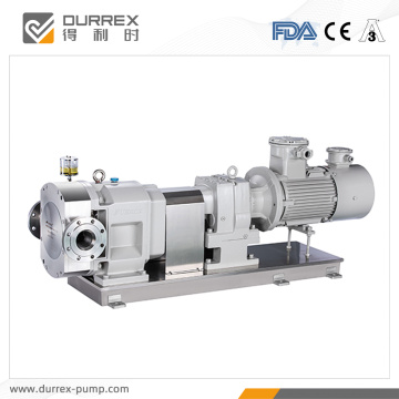 Vinylon slurry transfer rotary lobe pumps