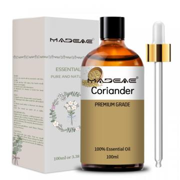 Food Grade Organic Coriander Seed Essential Oil Wholesale Coriander Essential Oil