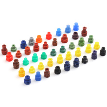 Custom Automotive Connectors Silicone Wire Seal Plug Waterproof Wire Harness Rubber Seal Plug Grommet for Car