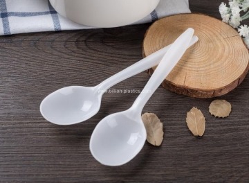 Premium PP Plastic Dessert Spoon Disposable PP Cutlery PP Disposable Spoon