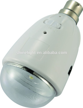 rechargeable led home emergency light, powerful solar emergency bulb