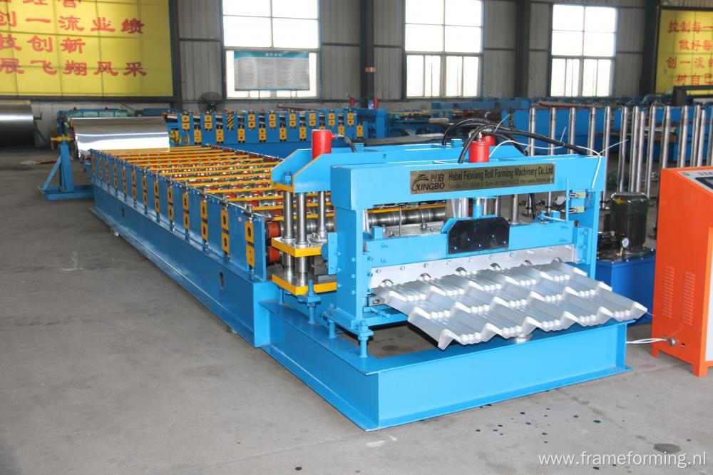 Automatic Floor Tile Making Machine