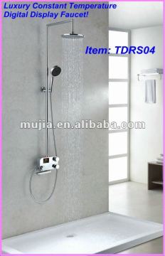 Fashion and Practical Brass waterfall thermostatic bathroom faucet TDRS04