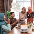 Ramazan Eid Ahşap Duvar Kolye
