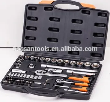 72pcs 1/4"&1/2" swiss kraft tool socket tool set