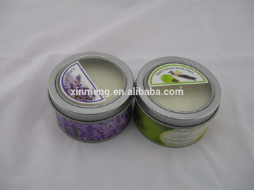 Manufacutre tin candles 7.5*4.5cm Height XM-T006