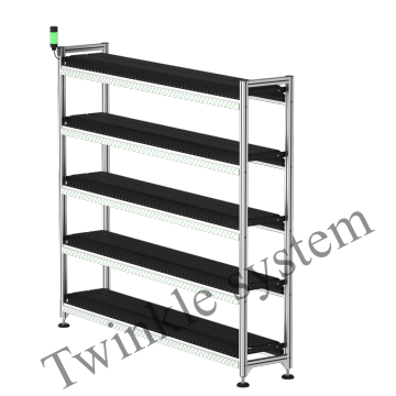 Picking by light SMD components shelf