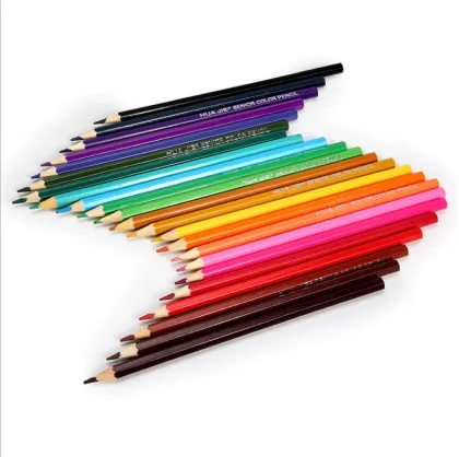 Multi Colored Leaded Pencils for Students - Natural Wood Colored Pencils