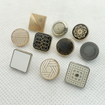 OEM Logo Embossed Metal Clothes Snap Buttons for Hats and Shirts - Durable Button Making