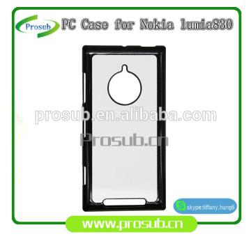 sublimation heat transfer plastic blank diy cell phone case cover skin for SFP-Nokia 830