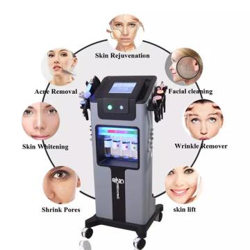 Vertical 10 in 1 Multifunction Hydra Facial oxygen water jet peel machine
