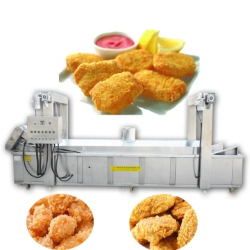 Industrial Continuous Chicken Deep Fryer - KFC Style Frying Machine