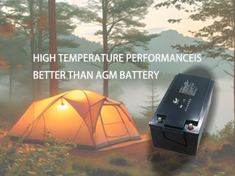 HIGH TEMPERATURE PERFORMANCEIS BETTER THAN AGM BATTERY HIGH TEMPERATURE PERFORMANCEIS BETTER THAN AGM BATTERY