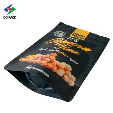 Snack food zipper bag, stand zipper pouch