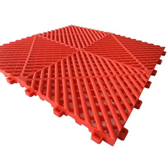 Modern Design Interlocking PP Plastic Garage Flooring Tiles: Versatile Solution for Indoor and Outdoor Workshops