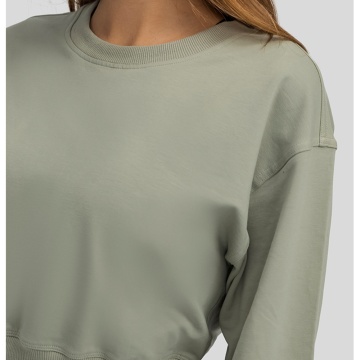 Damen Outdoor-Sweatshirt aus Baumwolle