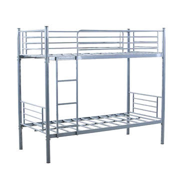 Twin/Twin Bunk Bed, Steel with Powder-coated Frame, KD Tube