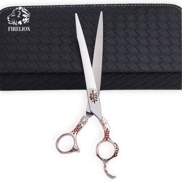 Custom China Factory JP440C Stainless Steel Pet Grooming Scissors for Dogs