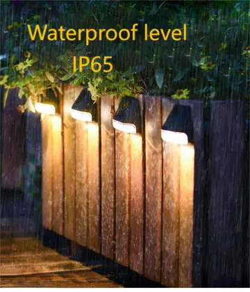 Top Design Solar Wall Lamp - Outdoor Rainproof Garden Decoration LED Wall Light