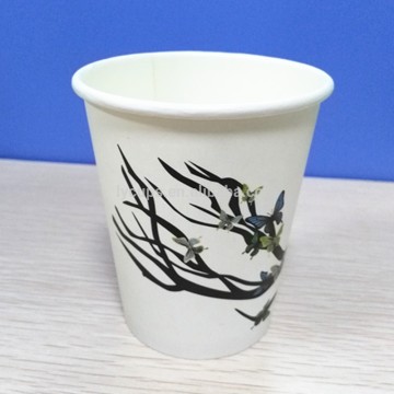 High grade food paper with PE coated Material Single Wall Style Paper Cup
