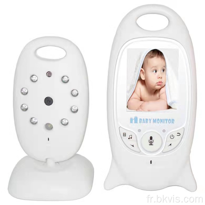 Caméra IR de vision nocturne de moniteur de bébé sans fil