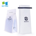 Embalagem de café de plástico com impressão personalizada de fábrica Saco zip com válvula