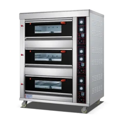Commerical Deck Oven 4 6 9 Trays Electric Baking Bread Oven