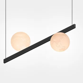 Ultra Slim Aluminum Magnetic Track Rail Smart Remote App Control LED Light System DC24V/DC48V